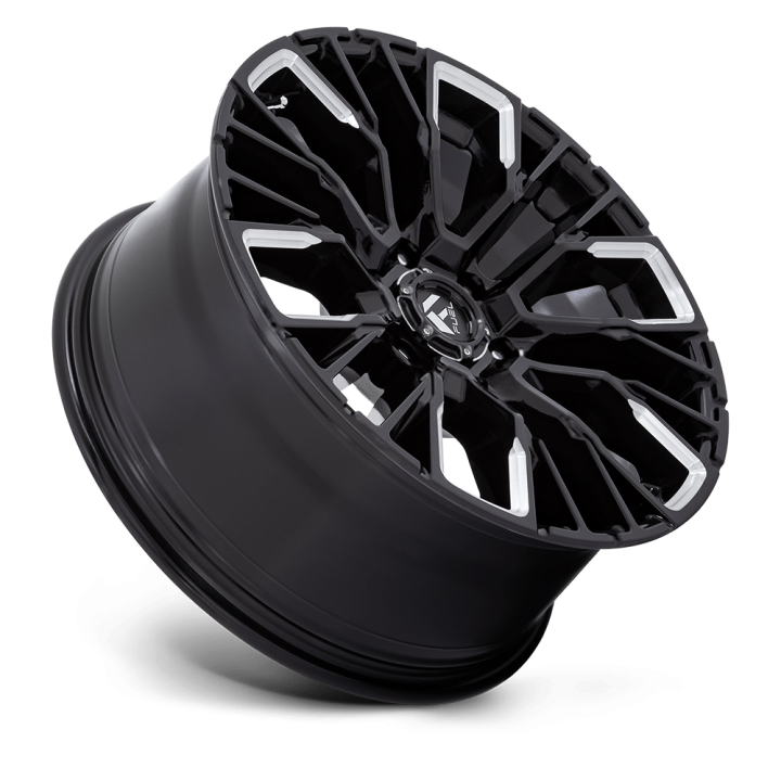 Fuel REBAR alloy wheel Gloss Black Milled 9.0x20 ET20 6x135 - view 3
