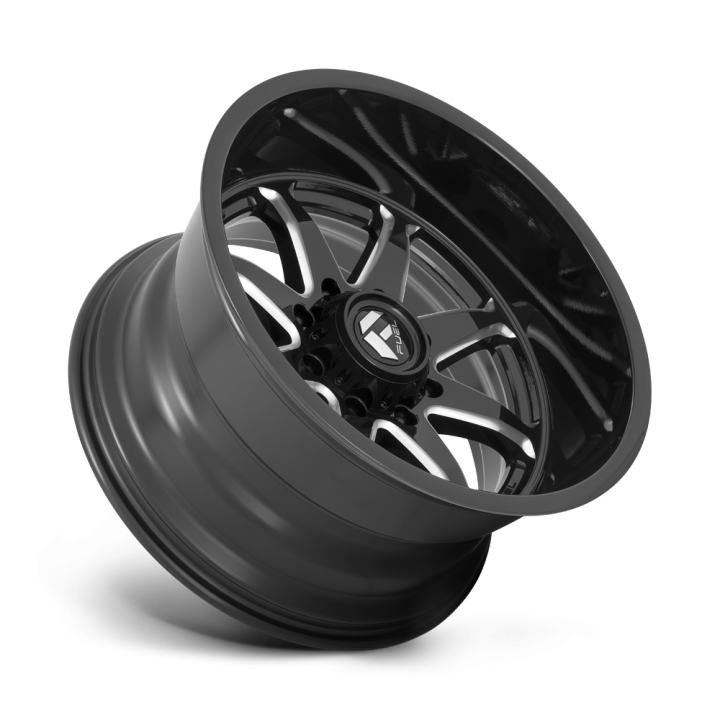 Fuel HAMMER alloy wheel Gloss Black Milled 10.0x20 ET-18 8x165.1 - view 2