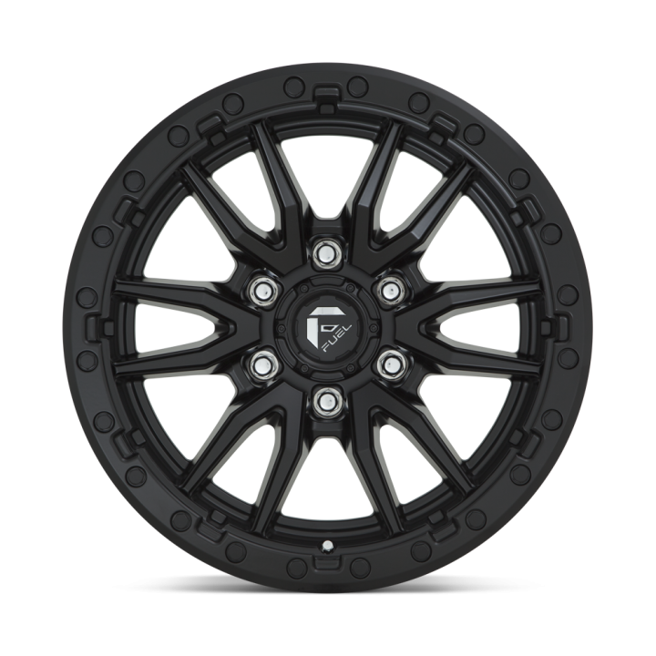 Fuel REBEL alloy wheel Matte Black 9.0x22 ET20 6x135 - view 3