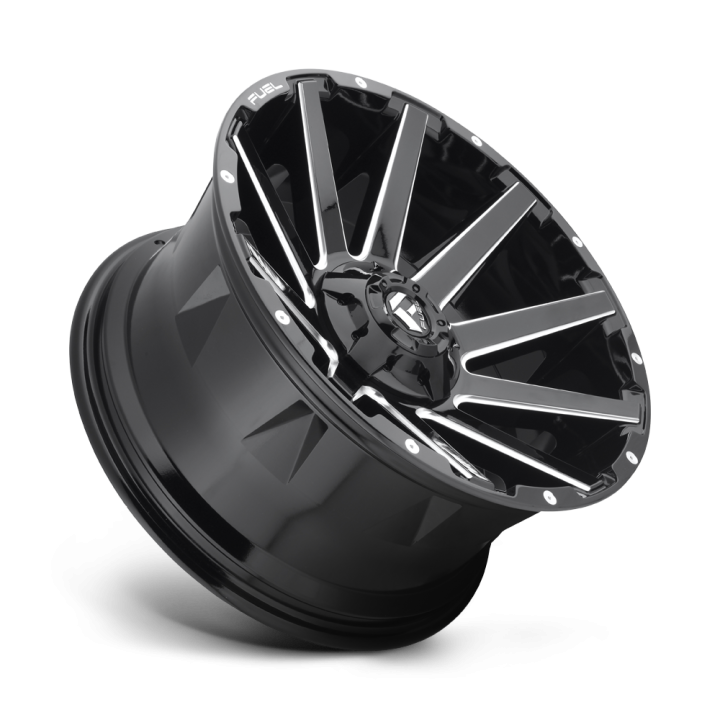 Fuel CONTRA alloy wheel Gloss Black Milled 10.0x22 ET-18 8x165.1 - view 3