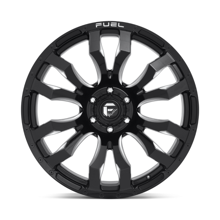 Fuel BLITZ alloy wheel Gloss Black Milled 9.0x20 ET20 8x165.1 - view 3