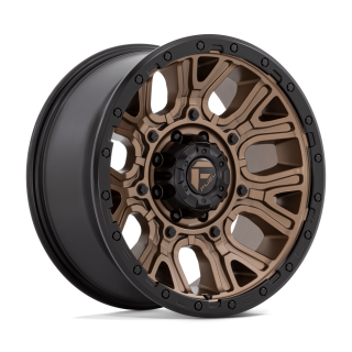 Fuel TRACTION alloy wheel Matte Bronze With Black Ring 9.0x20 ET1 8x165.1
