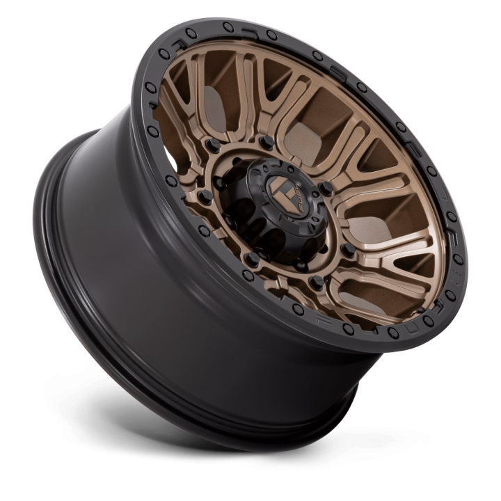 Fuel TRACTION alloy wheel Matte Bronze With Black Ring 9.0x20 ET1 8x165.1 - view 3
