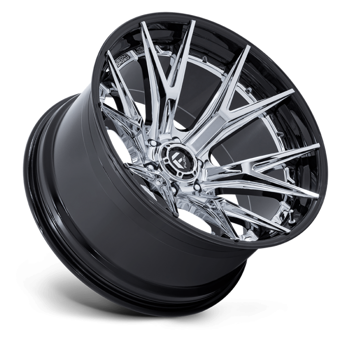 Fuel CATALYST alloy wheel Chrome With Gloss Black Lip 9.0x20 ET1 6x135 - view 2