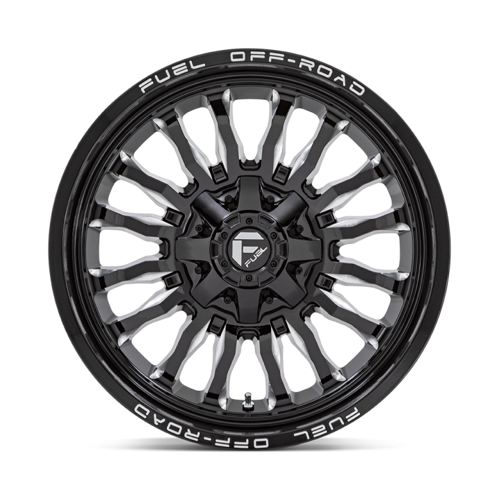Fuel ARC alloy wheel Gloss Black Milled 10.0x22 ET-18 8x165.1 - view 2