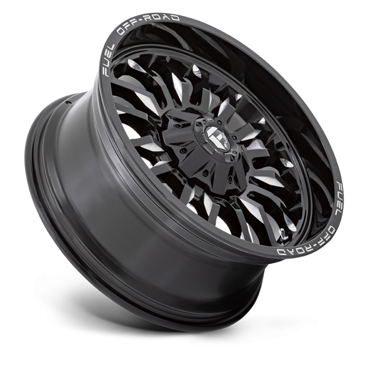 Fuel ARC alloy wheel Gloss Black Milled 10.0x22 ET-18 8x165.1 - view 3