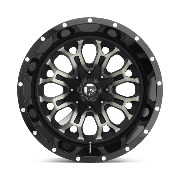 Fuel CRUSH alloy wheel Gloss Machined Double Dark Tint 10.0x20 ET-18 8x165.1 - view 2