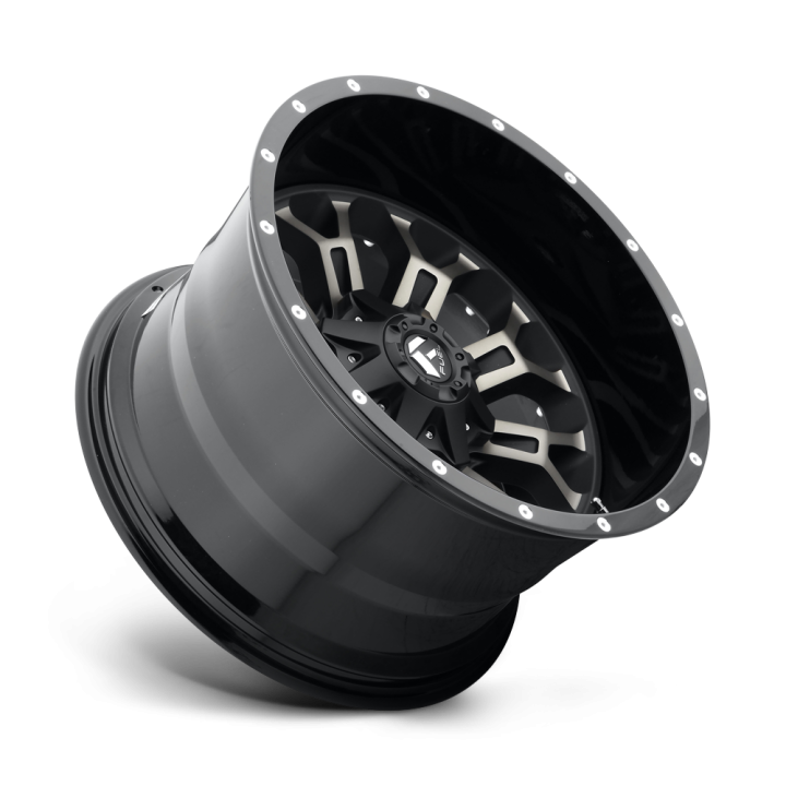 Fuel CRUSH alloy wheel Gloss Machined Double Dark Tint 10.0x20 ET-18 8x165.1 - view 3