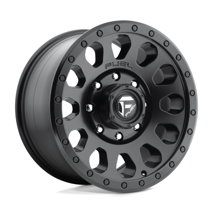 Fuel VECTOR alloy wheel Matte Black 9.0x18 ET1 8x165.1