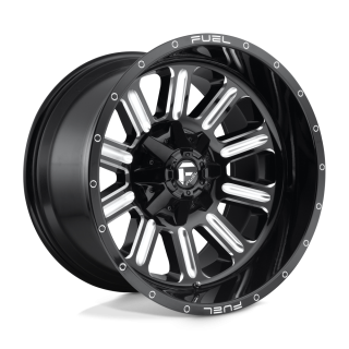 Fuel HARDLINE alloy wheel Gloss Black Milled 9.0x20 ET20 8x165.1