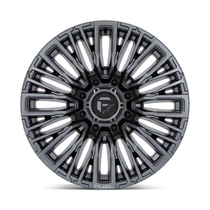 Fuel REBAR alloy wheel Matte Gunmetal 10.0x20 ET-18 8x165.1 - view 3