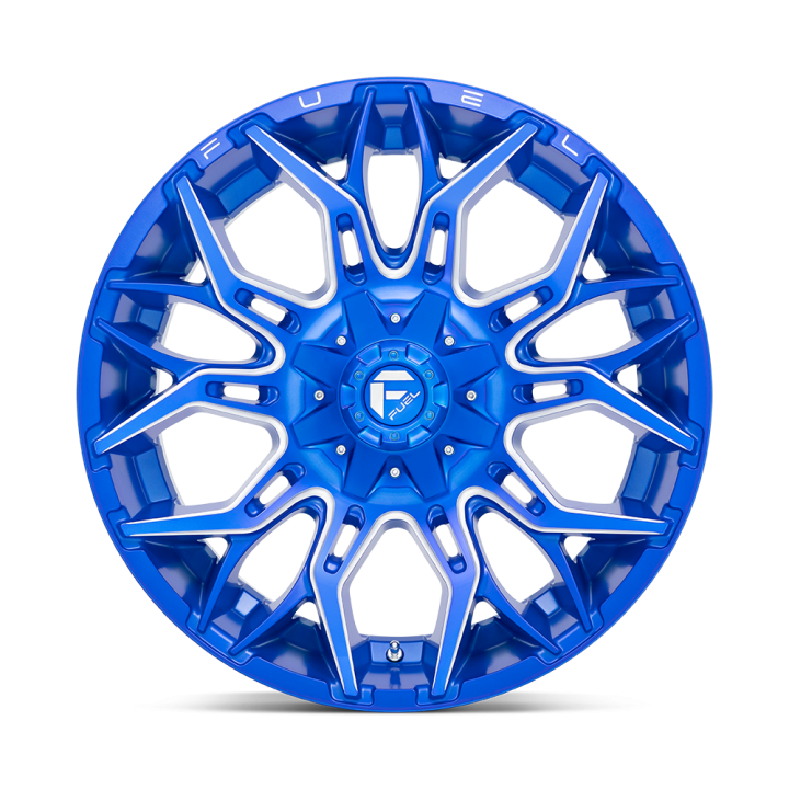 Fuel TWITCH alloy wheel 10.0x22 ET-18 8x165.1 | Szekla4x4
