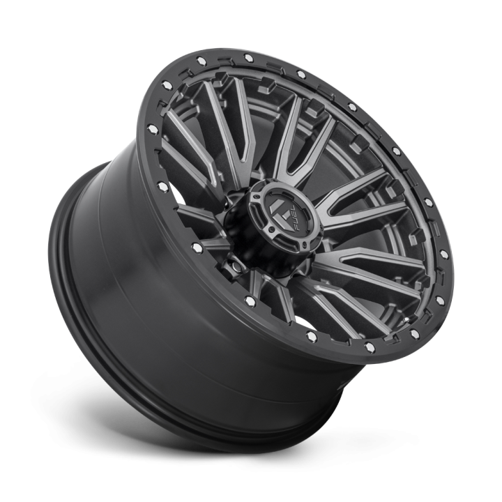 Fuel REBEL alloy wheel Matte Gun Metal Black Bead Ring 10.0x20 ET-18 8x165.1 - view 3