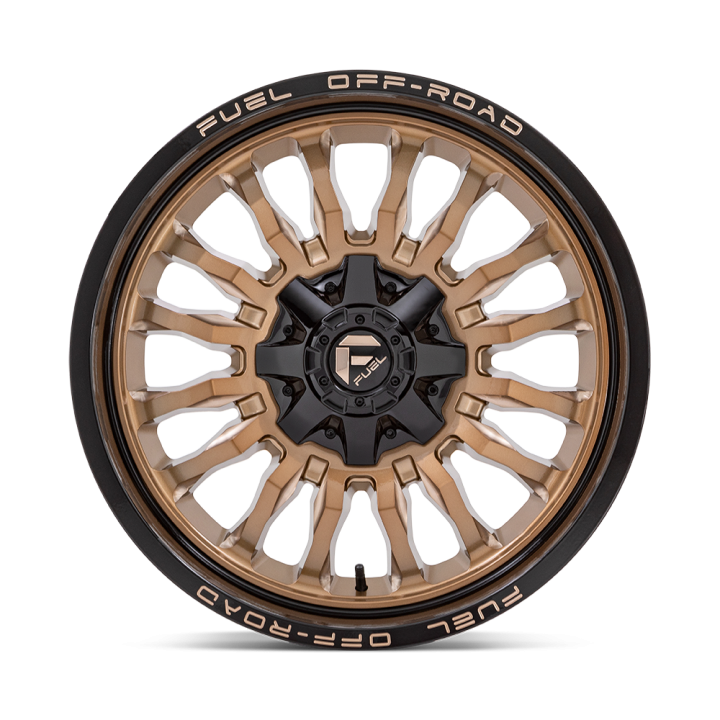 Fuel ARC alloy wheel Platinum Bronze With Black Lip 10.0x22 ET-18 8x165.1 - view 2