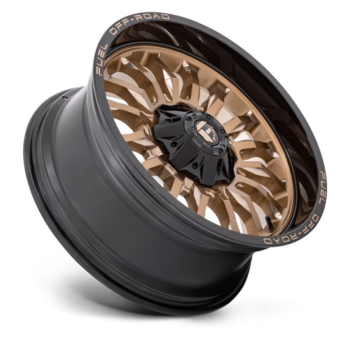 Fuel ARC alloy wheel Platinum Bronze With Black Lip 10.0x22 ET-18 8x165.1 - view 3