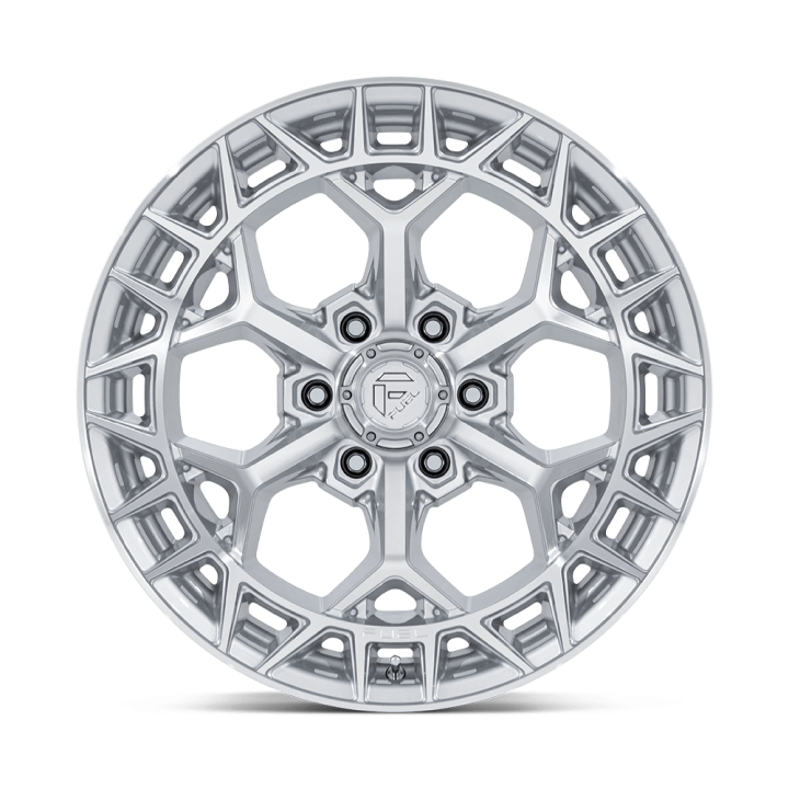Fuel FC873 CHARGER alloy wheel Gloss Silver W/ Machined Face 10.0x20 ET-18 6x139.7 - view 2