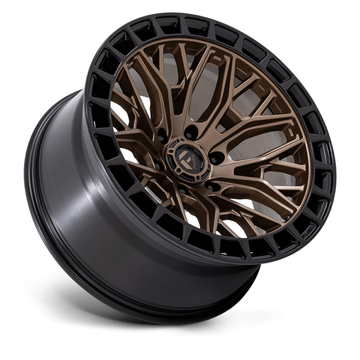 Fuel FC869 SIGMA alloy wheel Matte Bronze W/ M-blk Lip 10.0x20 ET-18 6x135 - view 3