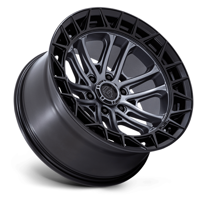 Fuel FC874 CELSIUS alloy wheel Matte Gunmetal W/ Matte Black Lip 10.0x20 ET-18 6x135 - view 2