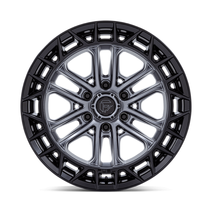 Fuel FC874 CELSIUS alloy wheel Matte Gunmetal W/ Matte Black Lip 10.0x20 ET-18 6x135 - view 3