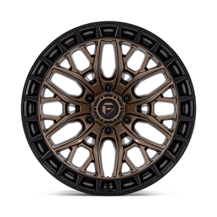 Fuel FC869 SIGMA alloy wheel Matte Bronze W/ M-blk Lip 10.0x20 ET-18 6x139.7 - view 2