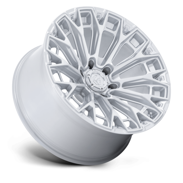 Fuel FC882 TRAX alloy wheel Gloss Silver W/ Machined Face 9.0x18 ET1 6x139.7 - view 3