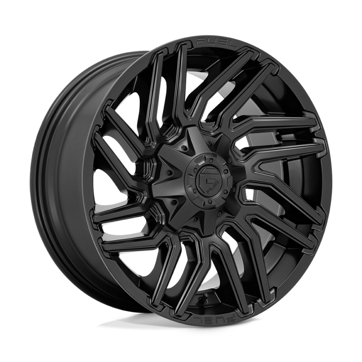 Fuel D775 TYPHOON alloy wheel Matte Black 12.0x22 ET-44 6x139.7