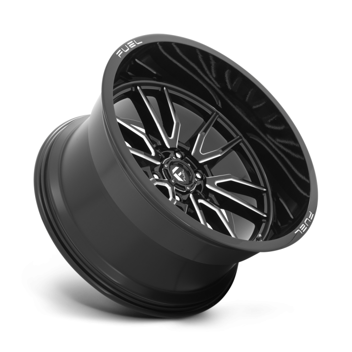 Fuel D761 CLASH alloy wheel Gloss Black Milled 12.0x22 ET-44 6x139.7 - view 2