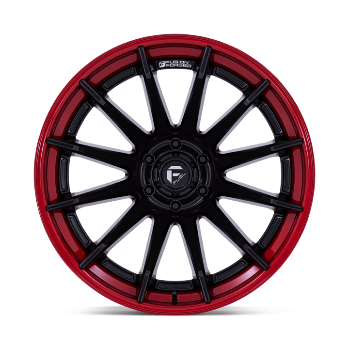 Fuel FC403 BURN alloy wheel Matte Black W/ Candy Red Lip 9.0x20 ET1 6x135 - view 2