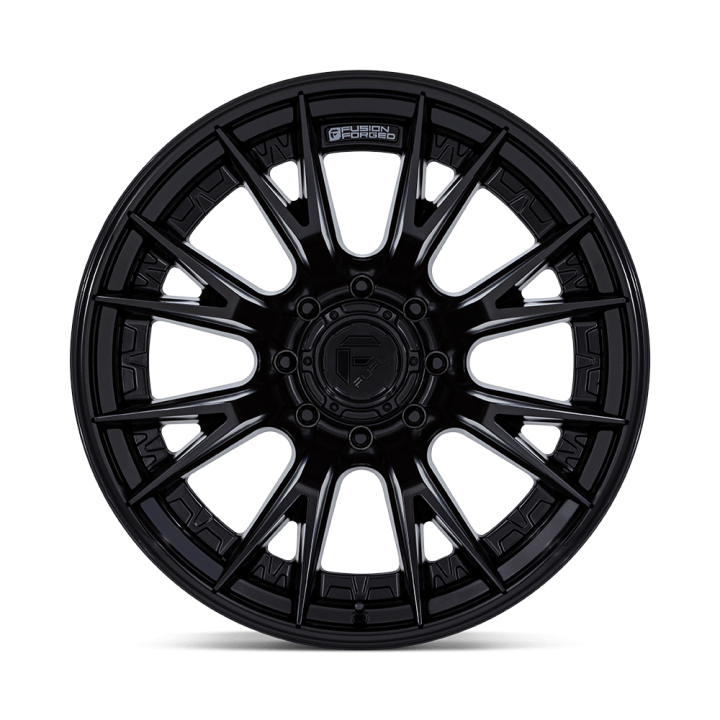 Fuel FC402 CATALYST alloy wheel Matte Black W/ Gloss Black Lip 10.0x22 ET-18 8x165.1 - view 2