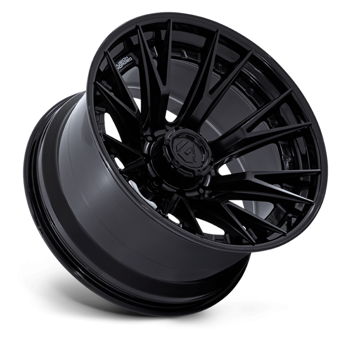 Fuel FC402 CATALYST alloy wheel Matte Black W/ Gloss Black Lip 10.0x22 ET-18 8x165.1 - view 3