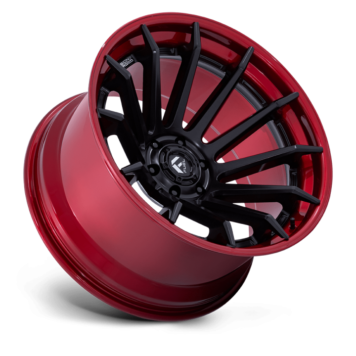 Fuel FC403 BURN alloy wheel Matte Black W/ Candy Red Lip 9.0x20 ET1 6x135 - view 3