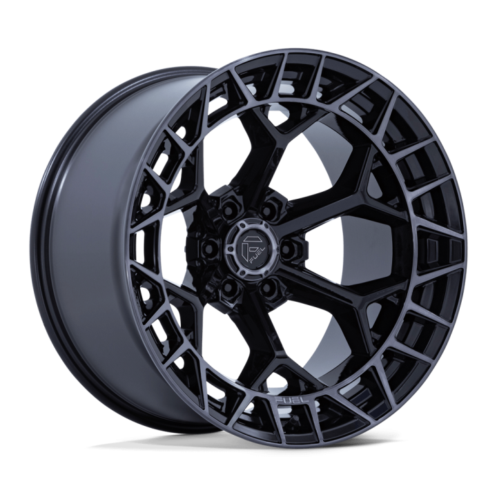 Fuel FC873 CHARGER alloy wheel Gloss Black Brushed Dark Tint 12.0x22 ET-44 6x135