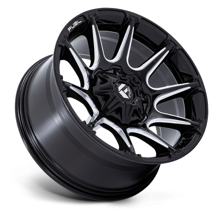 Fuel FC880 SUPER C alloy wheel Gloss Black Milled 10.0x22 ET10 6x139.7 - view 2