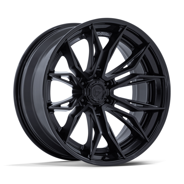 Fuel FC404 MUTINY alloy wheel Matte Black W/ Gloss Black Lip 9.0x20 ET20 6x135