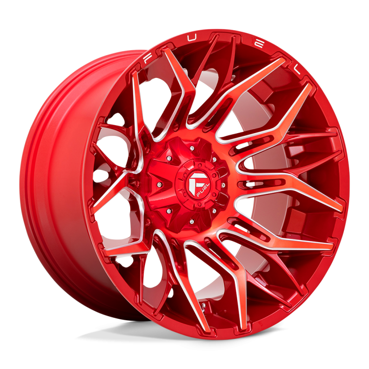 Fuel D771 TWITCH alloy wheel Candy Red Milled 12.0x22 ET-44 5x127