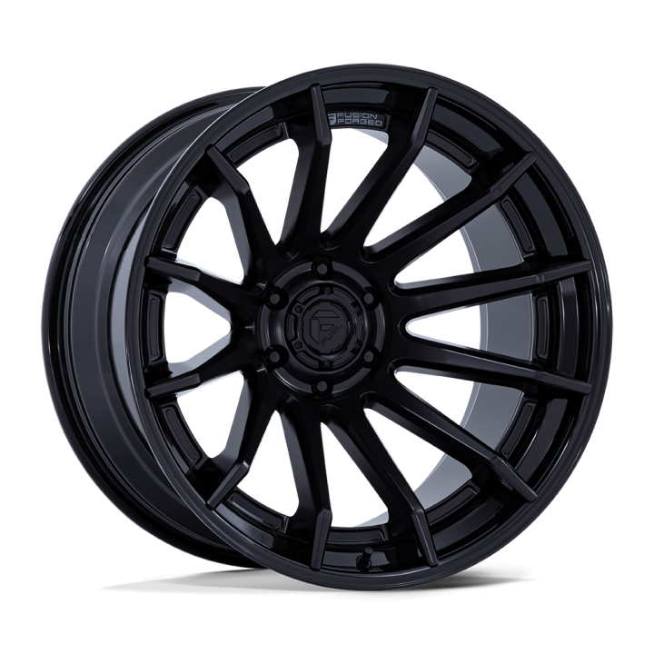 Fuel FC403 BURN alloy wheel Matte Black W/ Gloss Black Lip 12.0x22 ET-44 5x127