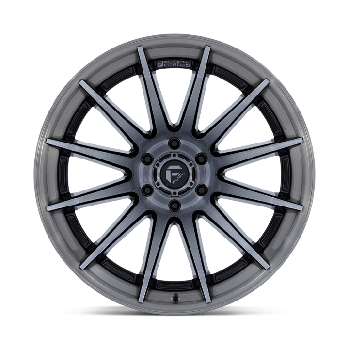 Fuel FC403 BURN alloy wheel Gloss Black Brushed Dark Tint 12.0x22 ET-44 6x135 - view 2