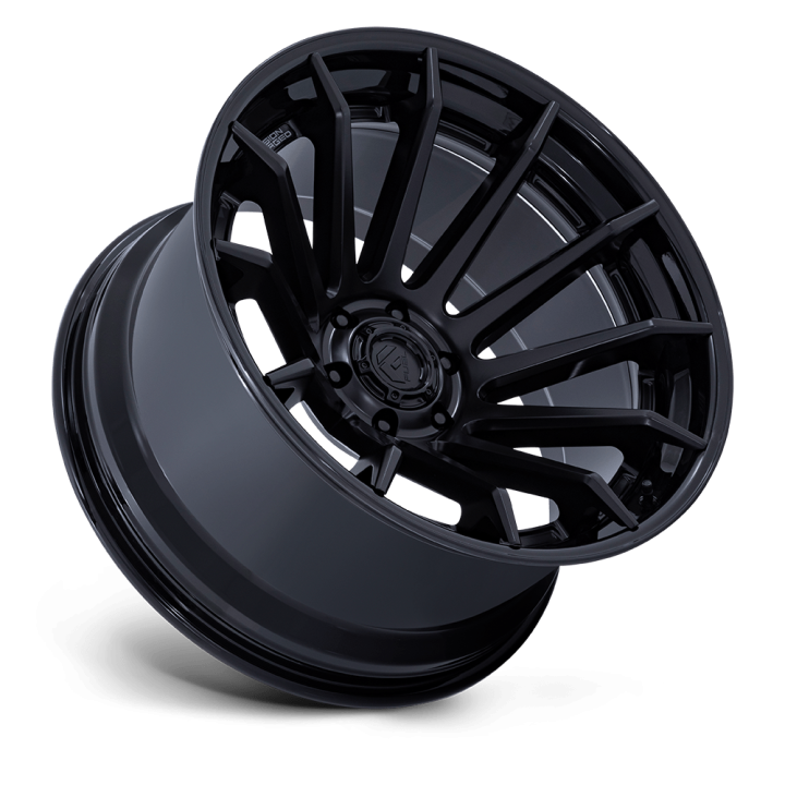 Fuel FC403 BURN alloy wheel Matte Black W/ Gloss Black Lip 12.0x22 ET-44 5x127 - view 3