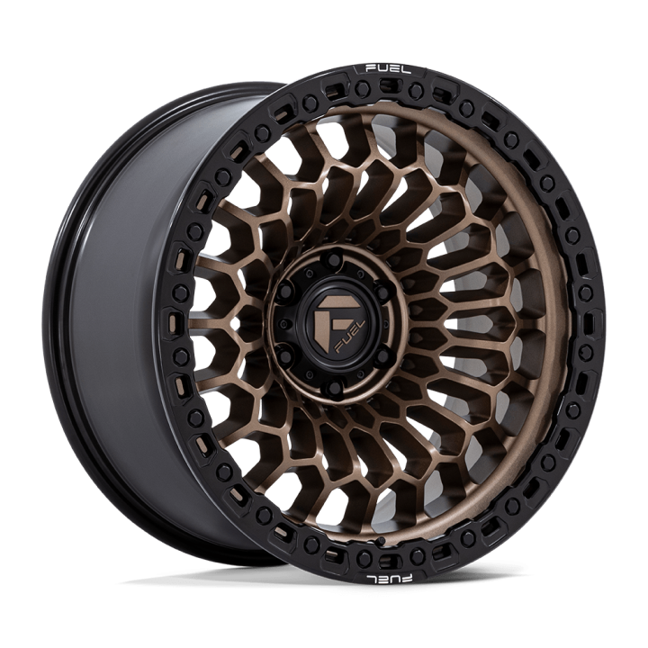 Fuel FC870 SINISTER alloy wheel Matte Bronze W/ Matte Black Lip 9.0x20 ET1 6x135