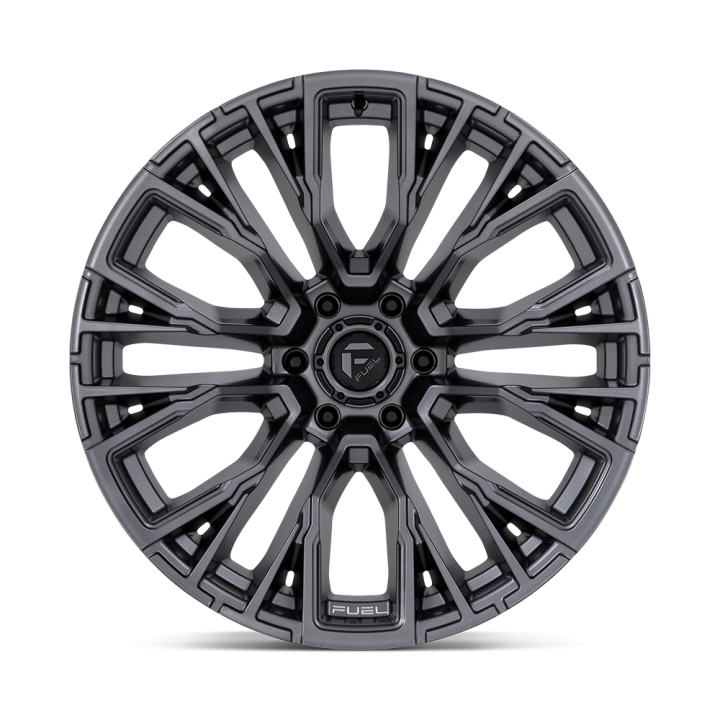 Fuel D848 REBAR alloy wheel Matte Gunmetal 12.0x22 ET-44 6x135 - view 3