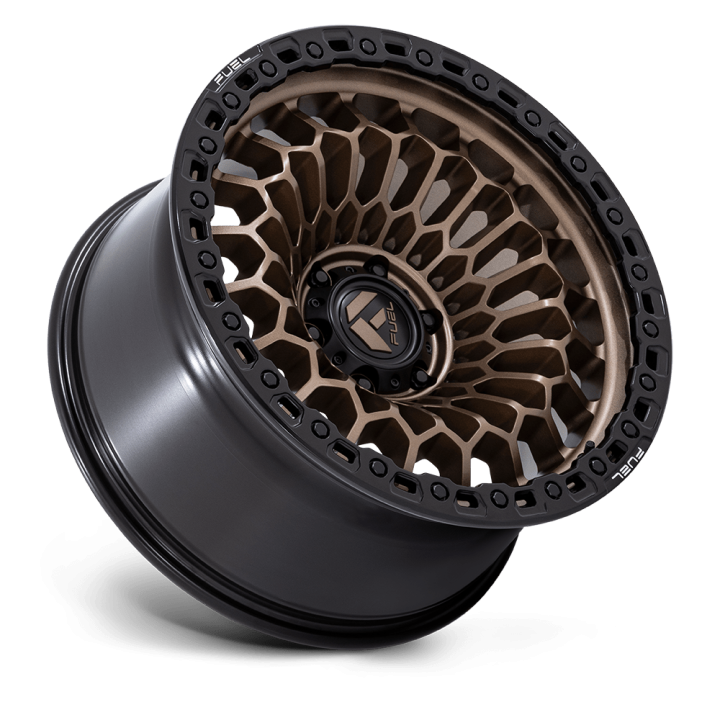 Fuel FC870 SINISTER alloy wheel Matte Bronze W/ Matte Black Lip 9.0x20 ET1 6x135 - view 3