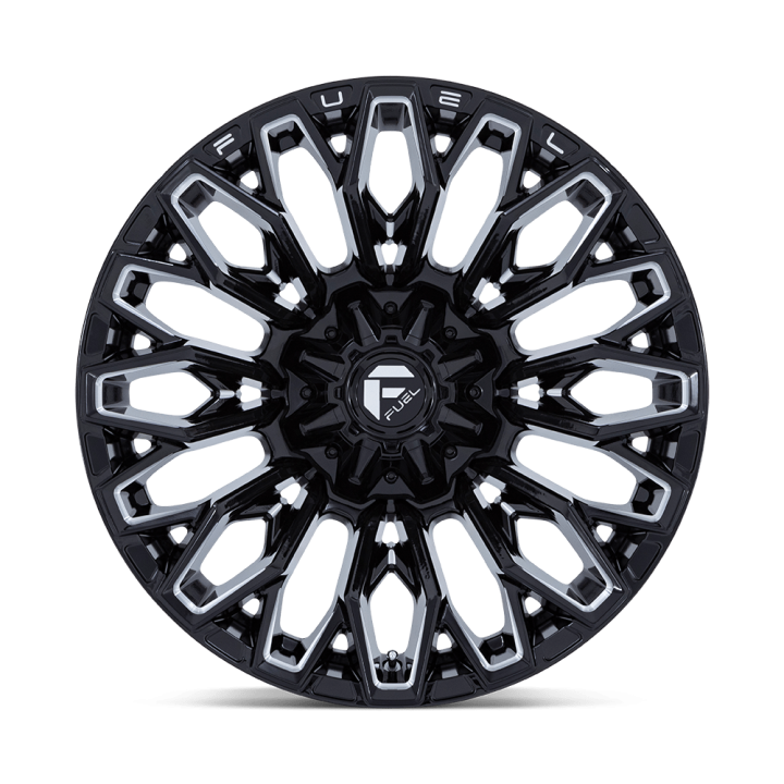 Fuel FC865 STRIKE alloy wheel Gloss Black Milled 10.0x22 ET-18 5x127 - view 3
