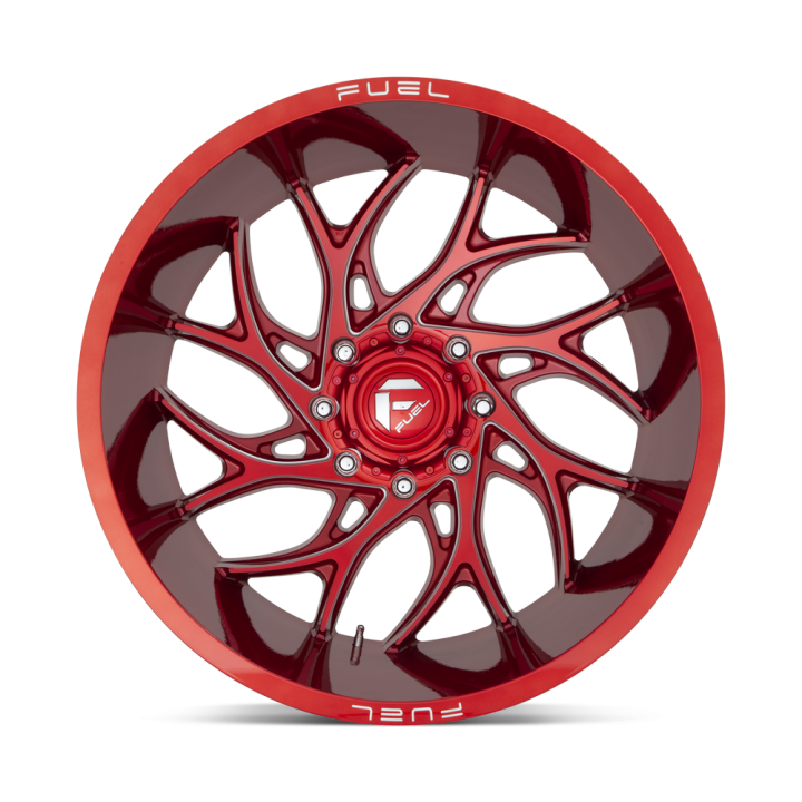 Fuel D742 RUNNER alloy wheel Candy Red Milled 14.0x26 ET-75 6x139.7 - view 3
