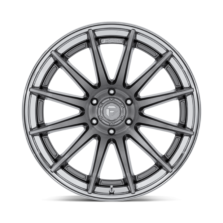 Fuel FC403 BURN alloy wheel Platinum W/ Chrome Lip 12.0x24 ET-44 6x139.7 - view 2
