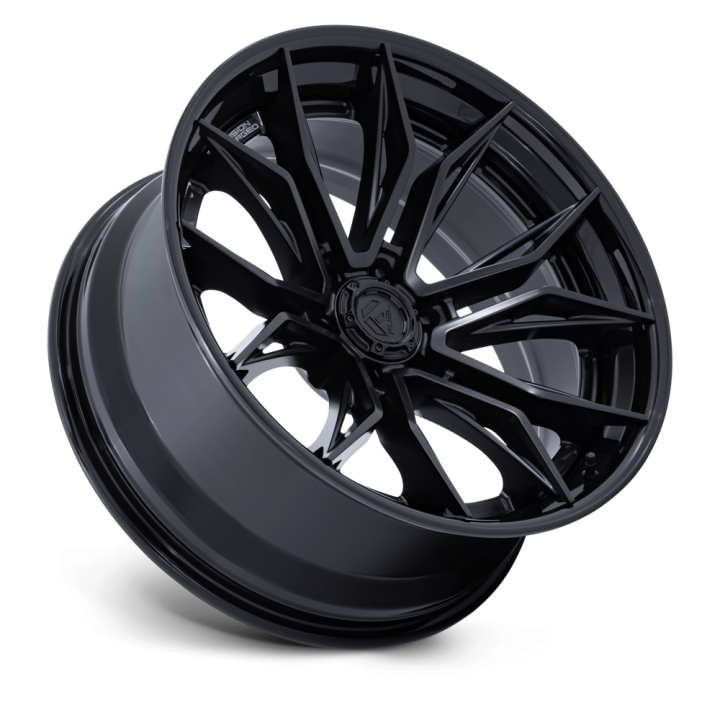 Fuel FC404 MUTINY alloy wheel Matte Black W/ Gloss Black Lip 10.0x22 ET-18 6x139.7 - view 2