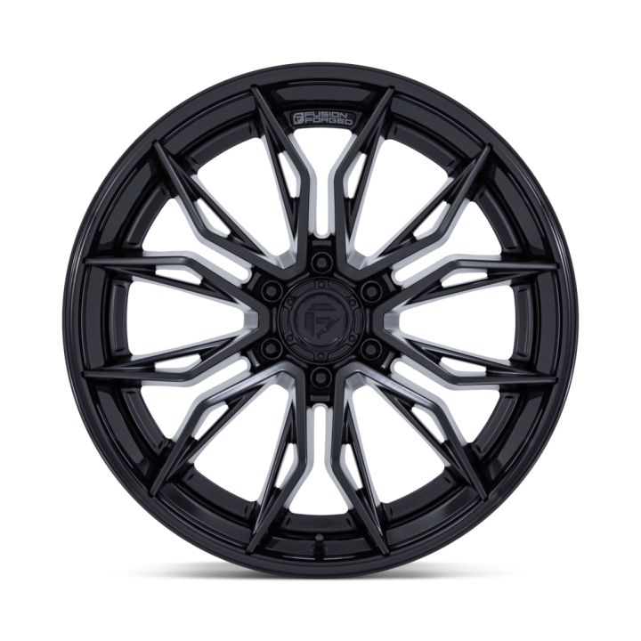 Fuel FC404 MUTINY alloy wheel Matte Black W/ Gloss Black Lip 10.0x22 ET-18 6x139.7 - view 3