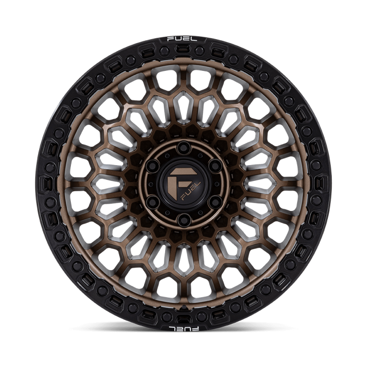 Fuel FC870 SINISTER alloy wheel Matte Bronze W/ Matte Black Lip 9.0x20 ET1 6x139.7 - view 2