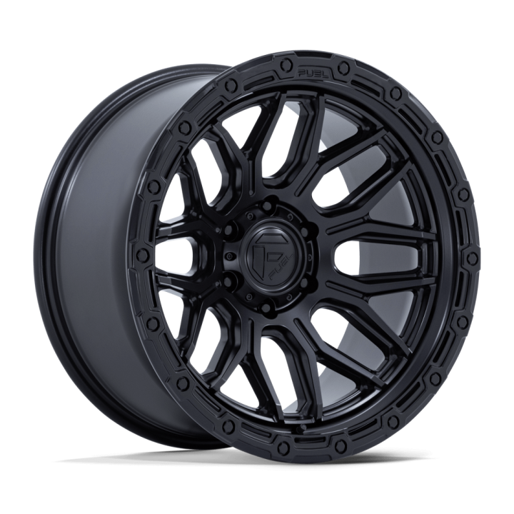Fuel FC881 SURGE alloy wheel Matte Black W/ Gloss Black Lip 9.0x20 ET1 6x135