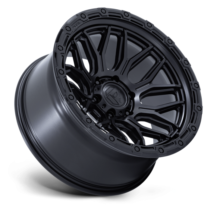 Fuel FC881 SURGE alloy wheel Matte Black W/ Gloss Black Lip 9.0x20 ET1 6x135 - view 2