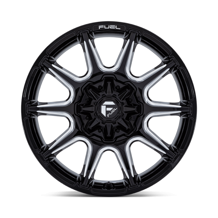 Fuel FC880 SUPER C alloy wheel Gloss Black Milled 10.0x20 ET-18 6x139.7 - view 3